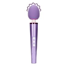 Rechargeable Wand Vibrator Metallic Purple